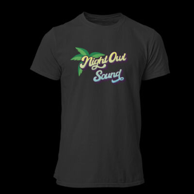 Turks & Caicos Cotton Tee - Black  Thumbnail